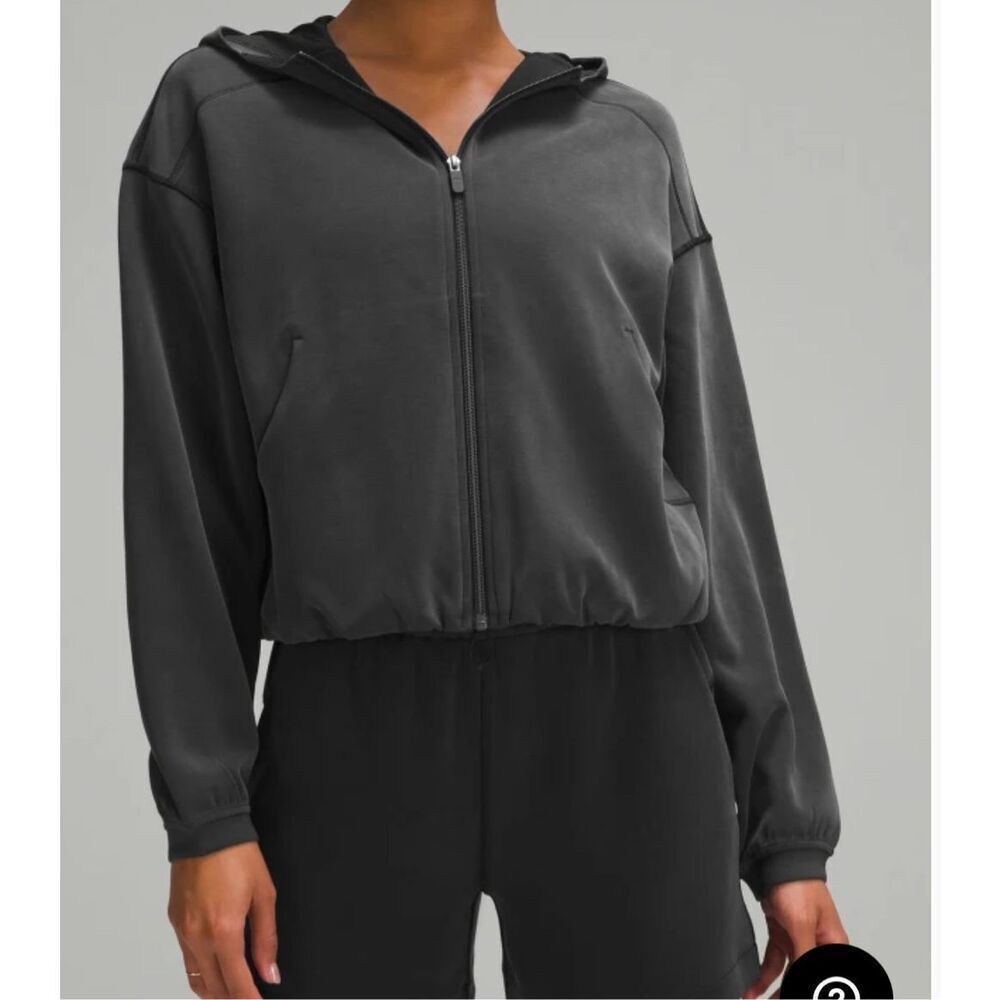 Lululemon Softstreme Full-Zip Hoodie Sz 6